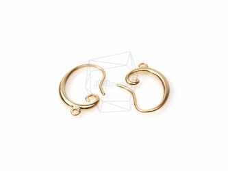 ERG-101-MG【4個入り】シンプルピアスフック,Simple Line Hook Ear Wiresの画像