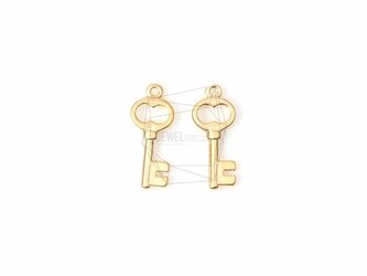 PDT-667-MG【4個入り】フラットキーチャーム,Flat Key Charm/19mm x 7mmの画像