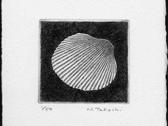 貝殻・G / 銅版画 (作品のみ）の画像
