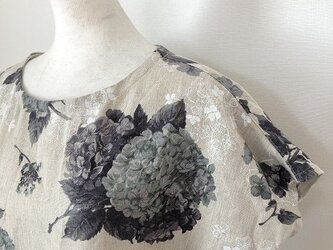 リネンのツーピースM~Lの画像