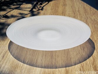 無色のガラス -「 The Vessel of Light - 月明かりのうつわ 」● 直径18cmの画像
