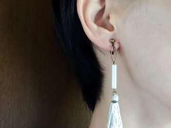 初夏のチューブイヤリング（⇔ピアス）の画像