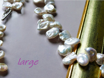 Message, "優しさをありがとう！"-真珠のネックレス（large）-の画像