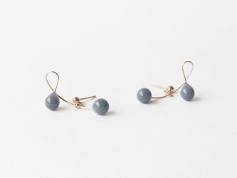 cherry gray【pierce/earring】の画像
