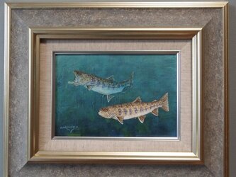 大塚浩司が販売する渓流魚絵画のハンドメイド・クラフト作品・手仕事品
