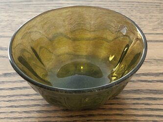 茶黄彩器／ガラス皿／ガラスボールの画像