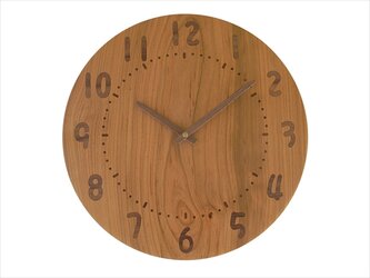 象嵌サクラの時計　直径30㎝　受注製作2か月待ちの画像