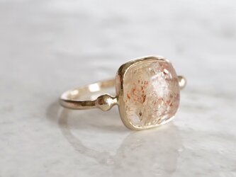 Sun stone ring [OP731K10YG]の画像