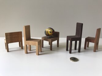 椅子置物 背付き① 5個セットの画像