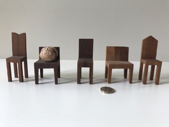 椅子置物 背付き② 5個セットの画像