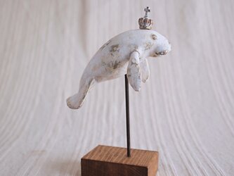受注制作　マナティ　塑像の画像