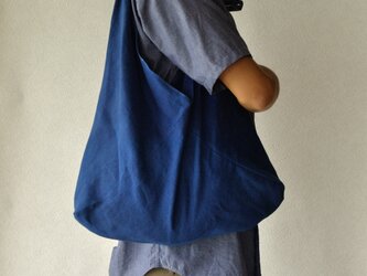 藍染あずま袋（無地）の画像