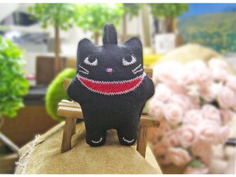 ★★☆黒猫携帯ストラップ☆★★黒猫ミニの画像
