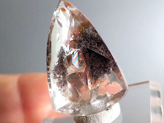 ガーデン貫入水晶(マニフェステーションクリスタル)ルース-bの画像