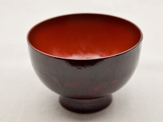 椀　木地溜塗の画像
