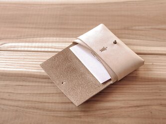 【受注生産】card case／ivoryの画像