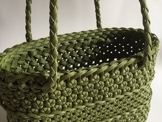 つちやなおみが販売する花結び編みのかごのハンドメイド クラフト作品 手仕事品一覧 Iichi ハンドメイド クラフト作品 手仕事品の通販