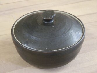 黒マットフタもの容器・Aの画像