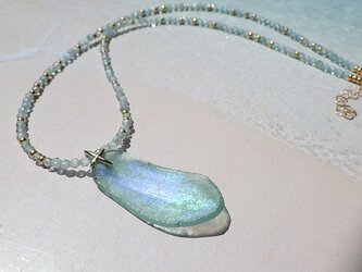*14kgf*Roman glass coastal necklaceの画像