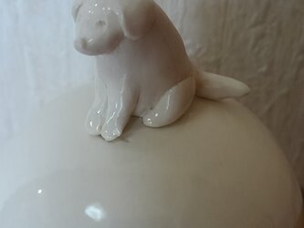 愛犬の骨壺の画像