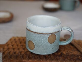 コンパルの水玉マグカップ　No.1027の画像