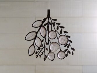 ガラスのスワッグ ［淡葡萄色］の画像