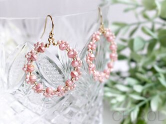 ＊ インカローズ  リース＊ ピアス/ 14kgf