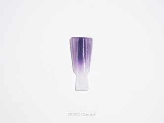 ガラス箸置き -扇 閉-05【オリジナル・一点もの | パートドヴェールガラス箸置き】の画像