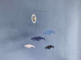 miniモビール「クジラ」その1の画像