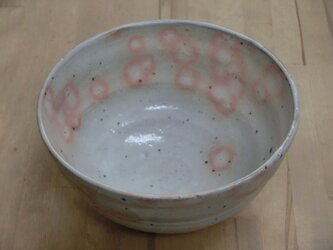 粉引き御本手大鉢の画像