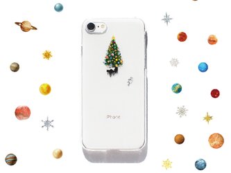 宇宙でクリスマス プリントケース iPhone14Pro 〜ケース各種 スマホケースの画像