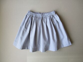 ギャザースカート 90cm/greyの画像