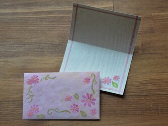 ミニ封筒&Card／お花の画像