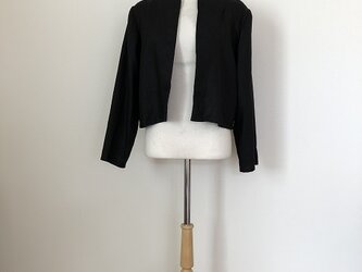 ノーカラージャケットM~Lの画像