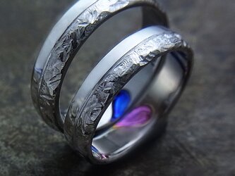 チタン結婚指輪の画像