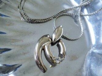 シルバーモチーフネックレス vintage necklace <NE1-L19>の画像