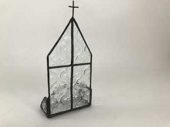 【kさまオーダー品】ステンドグラス　教会ジュエリートレイの画像