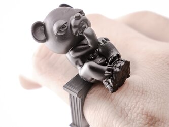 考える人 "熊" / Le Penseur "BEAR" ringの画像
