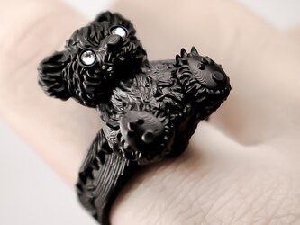 Sit down, tiny baby / Bear ringの画像