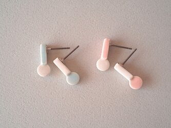 とうきのピアス(春色ジオメトリー)の画像