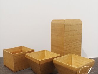 桐の酒器 箱酒器/ヤシャブシの画像