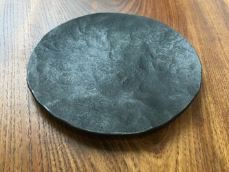 鉄の小皿　豆皿　アクセサリートレイ　キートレイの画像