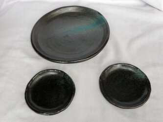 セットでお得！丸皿＆２小皿(N-165)の画像