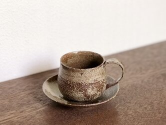 brown  デミタスカップ & ソーサーの画像