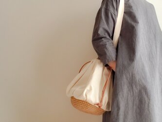 Drawstring bag Cotton【受注制作】の画像