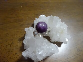 インドスター（スターサファイア）のリングの画像