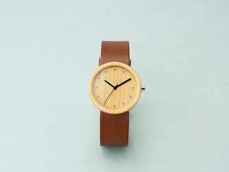 Cherry (size M) × Dark Brown (Organic Swedish Leather)の画像
