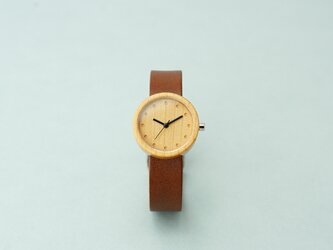 Cherry (size S) × Dark Brown (Organic Swedish Leather)の画像