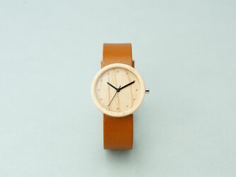 Maple (size M) × Honey (Organic Swedish Leather)の画像