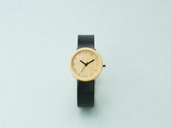 Maple (size S) × Black (Organic Swedish Leather)の画像
